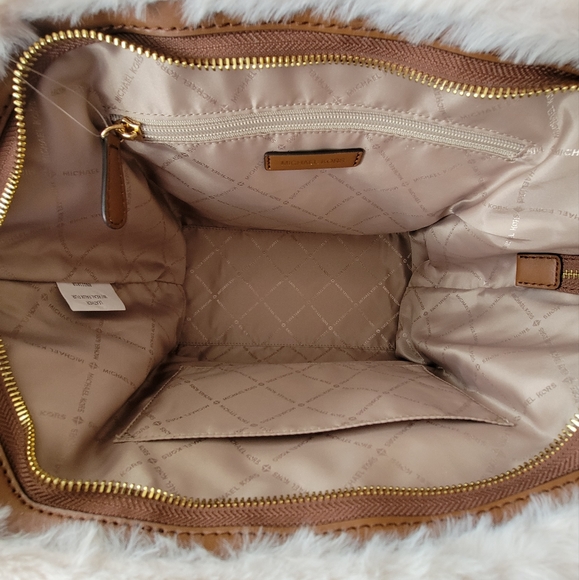 Michael Kors Avril LG Satchel Brown - Picture 4 of 11